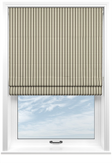The British Stripe Co. Mary, Highlands No.1 - Twist&Fit Roman Blind